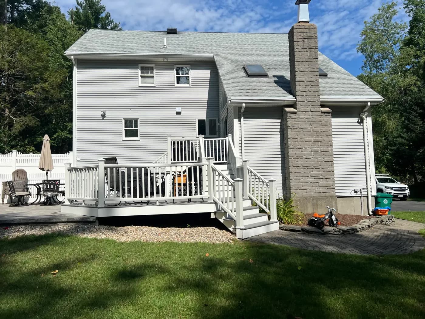 FBS Construction completed home exterior project in New England